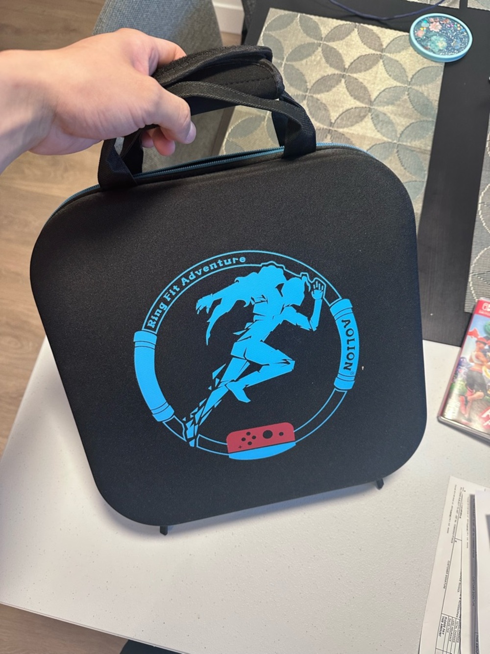 Switch RING FIT Complete Set (Ring fit + game + Travel Case) - Picture 4 of 5
